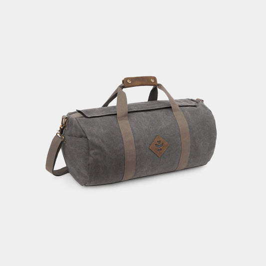 Oval duffel bag